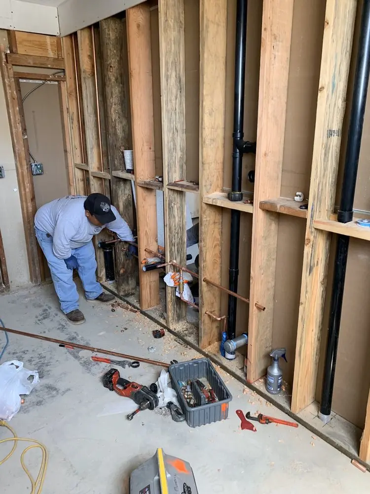 Commercial rough-in plumbing for Trenchless Sewer Repair in Clovis